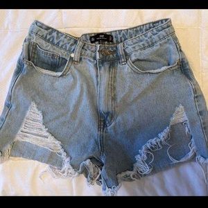 Misguided High Rise Shorts